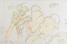 Original After War Gundam X 1996 Anime Production Pencil Douga Layout Cel picture