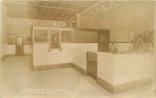 Postcard RPPC C-1910 Missouri Mountain Grove Commercial Bank Interior 23-11652 picture