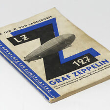 German Technical Blimp Photo Book 1928 LZ127 w/66 pictures Graf Zeppelin Airship picture