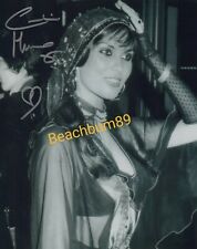 'Classic' actress - (((CAROLINE MUNRO))) - Autographed 8x10 B&W photo w/COA picture