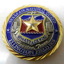 TEXAS AIR NATIONAL GUARD ELLINGTON FIELDJRB 147TH ATTACK WING CHALLENGE COIN picture