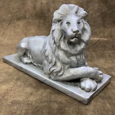USSR LENINGRAD Figurine Of a Reclining Lion 1962 picture