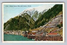Juneau AK-Alaska Alaska Juneau Mine Scenic View, Antique, Vintage c1935 Postcard picture