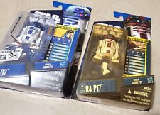 ⭐️Star Wars Hasbro Clone Wars 2 Droids Lot R2-D2 CW27 R4-P17 CW30 Hidden Gadgets picture