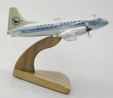 CV-580 North Central CV580 Airplane Desktop Kiln Dried Wood Model Large New picture
