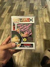 Tamaki 983 Fire Force Funko Pop Signed By Jad Saxton picture