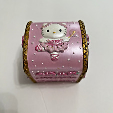 Vintage Hello Kitty Sanrio Trinket Jewelry Box 2001 Rare Find picture