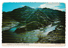 VTG POSTCARD RPPC Idaho CONFLUENCE OF THE SALMON & THE SNAKE RIVERS Unposted #P3 picture