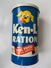Vintage Ken-L Ration Dog Food Can, oversized Container Bank (Rare) MCM, Pop Art picture