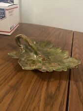 vintage ceramic leaf tray picture