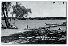1962 North Shore Camp On Nest Lake Spicer Minnesota MN RPPC Photo Postcard picture