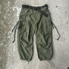 Vintage M65 Field Trouser Mens Regular Medium Green Cargo Pants 1967 Vietnam picture