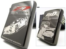 Initial D Double Sides Mazda RX-7 FD3S Black Limited Zippo 2001 Unfired Rare picture