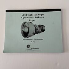CF34 Turbofan Biz Jet Operation & Technical Report May 1994 GE Aircraft Engines picture