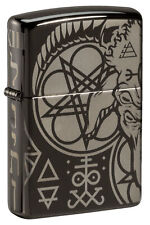 Zippo Occult Design High Polish Black Windproof Lighter, 24756-087085 picture