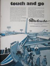 5/1971 PUB AVIONS MARCEL DASSAULT MERCURE AIRLINER ORIGINAL AD picture