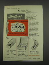 1957 Lentheric Coffrets and Christmas packs Ad - A very Happy Christmas picture