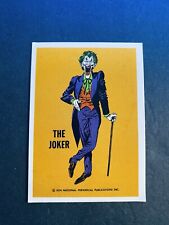 Wonder Bread 1974 The Joker Card National Periodical Publications DC Comics picture