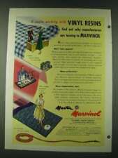 1948 Martin Marvinol Ad - If you're working with Vinyl resins find out why picture