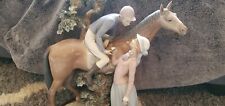 Huge Lladro Figurine #5036- Jockey With Lass (Horse) picture