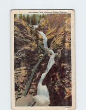Postcard Seven Falls Cheyenne Canyon Colorado USA picture