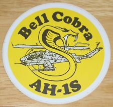 US Army Bell AH-1S Cobra Helicopter Gunship Sticker picture
