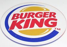  🍔 Burger King Advertisement Round Plexiglass Sign / Plaque 10
