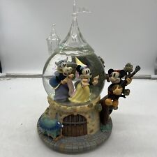 Disney Micky Mouse Minnie’s Yoo Hoo Castle Musical Snow Globe Tested picture