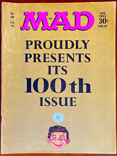 MAD MAGAZINE #100 - Landmark 100th Issue  Fine Plus (6.5)  1966 picture