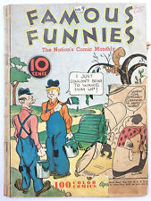 Famous Funnies #9 (Eastern Color, 1935) RARE - Buck Rogers picture