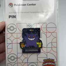 2024 Pokémon International Championships Gengar Pin Sealed Pokémon Center picture
