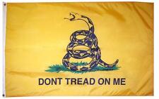 Don't Tread on Me Flag - Gadsden Flag - Tea Party - 3' x 5' Flag - Banner Yellow picture