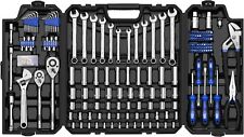 240-Piece Mechanics Tool Set, General Assorted SAE/Metric Sockets and Wrenches  picture