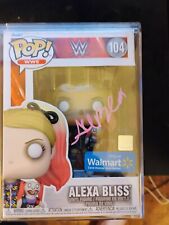 Alexa Bliss signed funko pop WWE picture