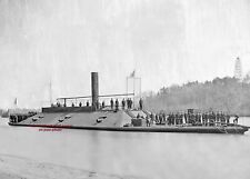 Captured Confederate Ironclad CSS Atlanta PHOTO Civil War Iron clad Union Ship picture