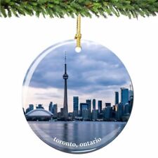 Toronto Ontario Canada Christmas Ornament Porcelain picture