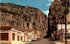 Creede Colorado pioneer mining town mining center history outdoor Postc Postcard picture