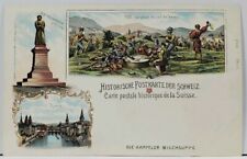 Suisse Historic Switzerland c1898 Litho DIE KAPPELER MILCHSUPPE #426 Postcard L7 picture