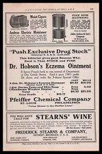 1912 Julius Andrae & Son Milwaukee Wisconsin Cigar Stock Room Moistener Print Ad picture