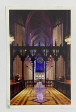 Washington National Cathedral Interior Mount Saint Alban Washington DC Postcard picture