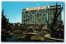 1968 Disneyland Hotel Magic Kingdom Official Tower Anaheim California Postcard picture