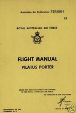 Pilatus PC-6 Porter STOL Manual 1970's archive rare detail HISTORIC COLLECTABLE  picture