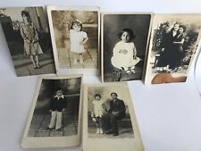 RPPC Children Teenagers Vintage Lot of 6 picture