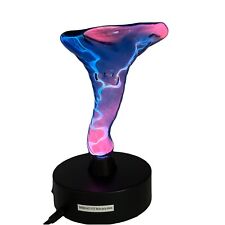 LumiSource Electra Tornado Sculpted Plasma Motion Art Lamp Blue 10.6”Tall picture