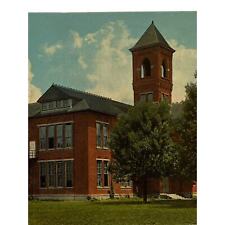 Antique 1915 Litho Ephemera Postcard High School Deshler OH CT Colorchrome GUC picture