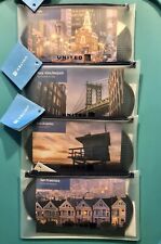 4 UNITED AIRLINES CITY AMENITY KITS SET # 2 picture