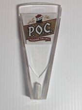 Vintage P.O.C. Pilsner On Call Acrylic Beer Tap Handle picture