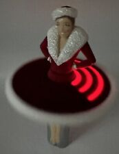 Radio City Rockettes Christmas Doll Spinning Light Up Skirt NY. Souvenir Toy picture