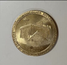 1962 Seattle Worlds Fair Million Dollar Official Medal Century 21 Exposition picture