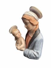 Vintage Botticelli Madonna and Baby Jesus Religious Porcelain Figurine 146/5000 picture
